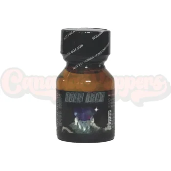 Bear Back 10ml poppers bottle with dark label and cosmic bear design – Canada Poppers