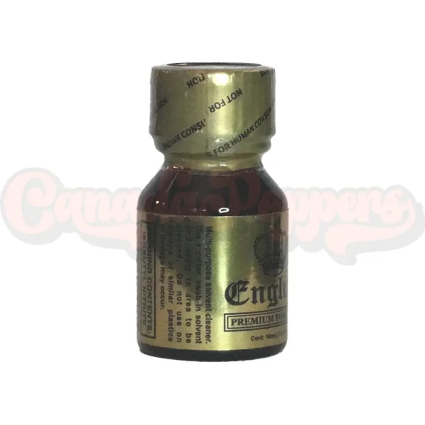 english-premium-formula-10ml-05 English Premium Formula 10ml product image showing full bottle – Canada Poppers