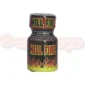 Hell Fire 10ml poppers bottle with flame graphic and bold yellow and black label – Canada Poppers