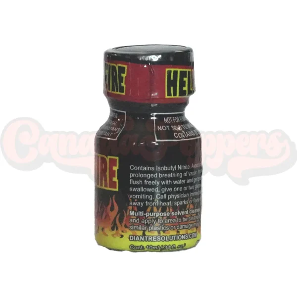 hell-fire-10ml-02 Hell Fire 10ml side view showing flame design and solvent cleaner label