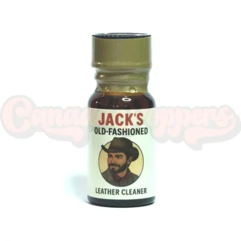 Jack's Old-Fashioned Leather Cleaner 10ml with vintage cowboy label – Canada Poppers